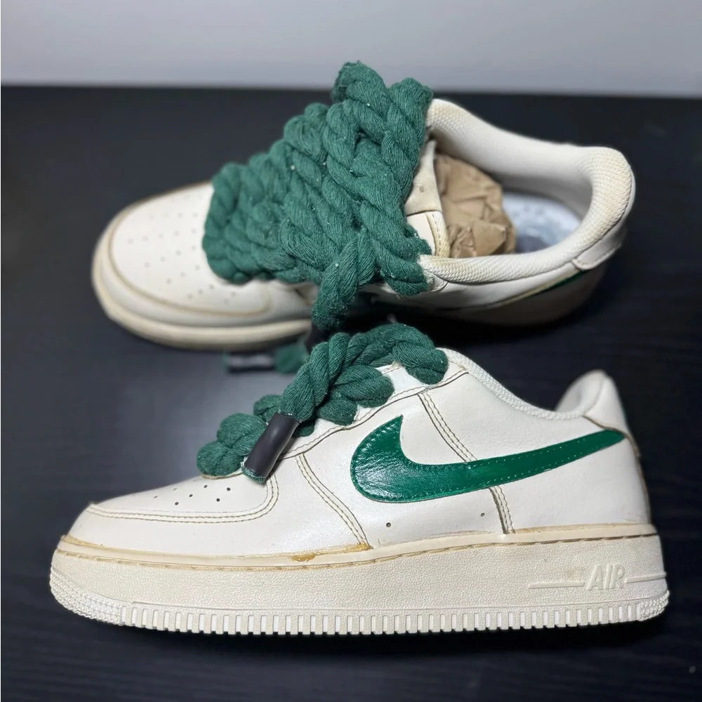Nike Air Force 1 Custom Coffee Dyed W Sz 8.5, Y7 - Picture 3 of 8